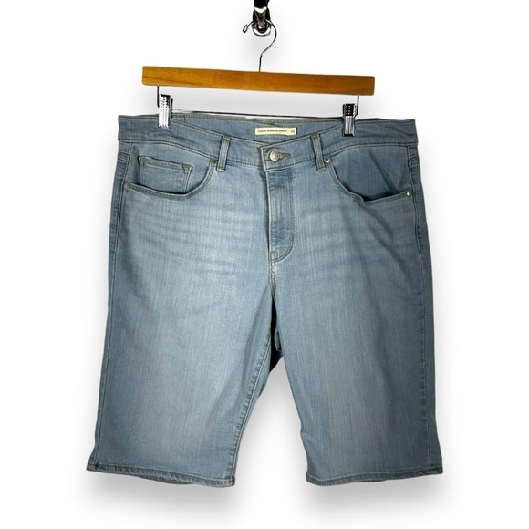 Levi's Pants - Levi's Classic Bermuda Casual Modest Shorts Jorts, Light Wash, Size 32W
